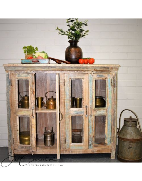 Shabby Chic Glass Door Sideboard