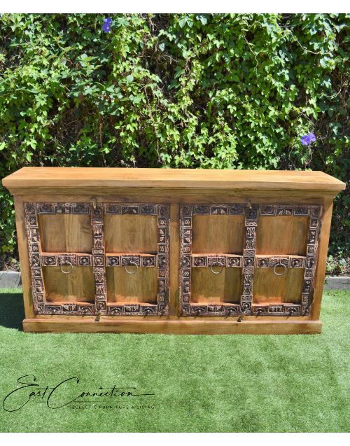 Reclaimed Antique Door Timber Sideboard Buffet