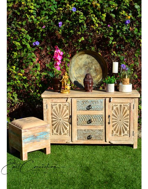 French Country Shabby Chic Buffet Sideboard