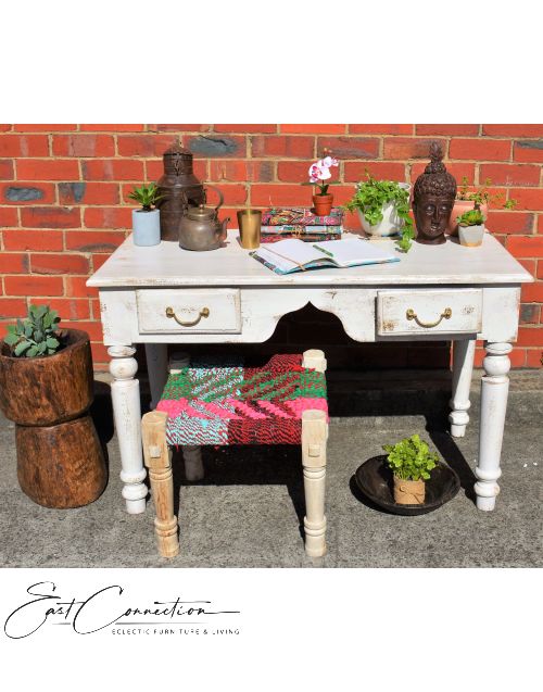 White French Provincial Shabby Chic Desk