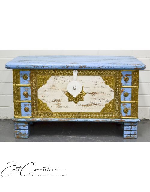 Antique Vintage Blanket Box