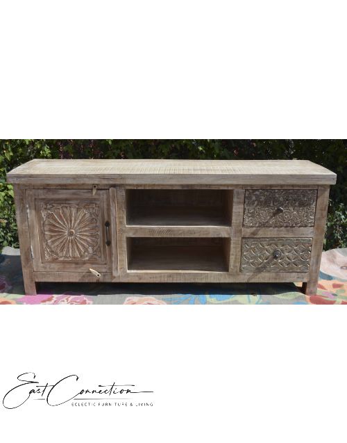 French Country Shabby Chic TV Unit