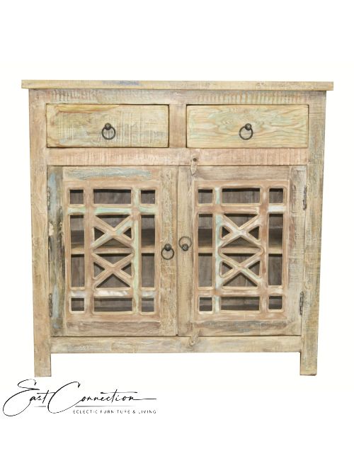 Glass Door French Provinicial Sideboard