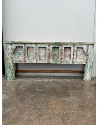 Indian Antique Door Reclaimed Timber Console Boho Hall Table Statement Piece