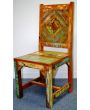 Reclaimed Timber Parquetry Panel Dining Chair
