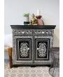 Black Bone Inlay Hand Painted Sideboard/Cabinet