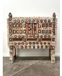 Antique Hand Carved Natural Timber Mirror console hall table