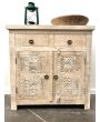 Distressed Timber Shabby Chic Sideboard Cabinet