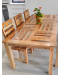 Reclaimed Timber Parquet Country Dining Table (8 Seat) 